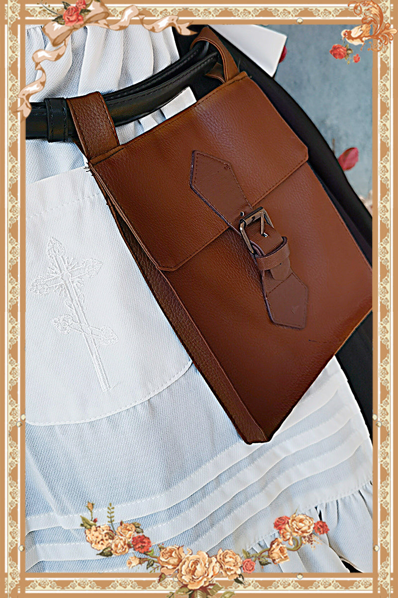 Infanta - Suliko - Maid Lolita OP Set with Soldier Style Waist Pack and Apron