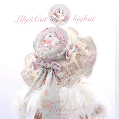 Bolero - Liliana Cat - Sweet Lolita Gorgeous OP Dress with Soft Lace & Organza