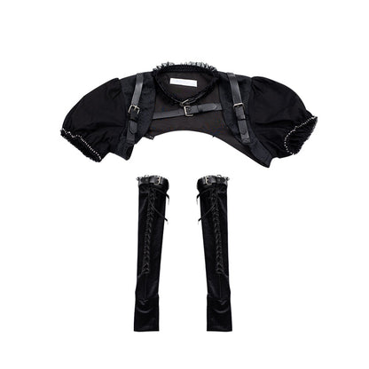 With PUJI - Confession Function - Wool Kawaii Lolita JSK Dress Suit