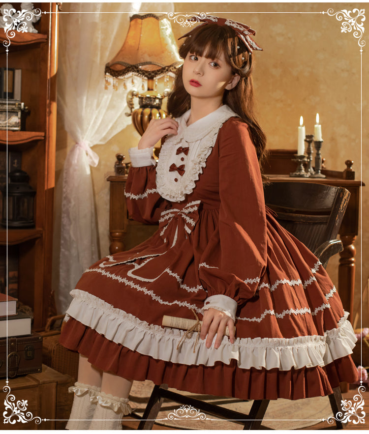 Eieyomi - Pastorale Rabbit - Kawaii Lolita OP Dress