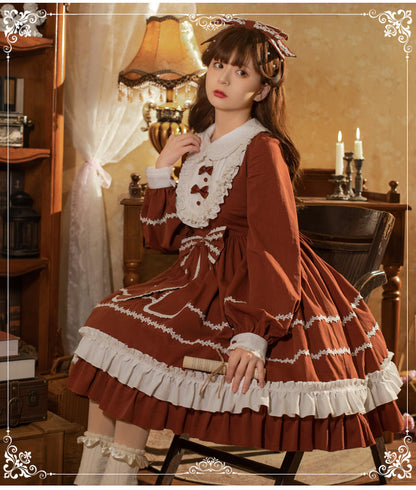 Eieyomi - Pastorale Rabbit - Kawaii Lolita OP Dress