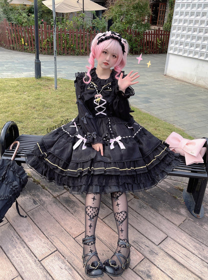 Cheese Cat - Doll Lullaby Tabby Cat Cotton Lolita Headdress