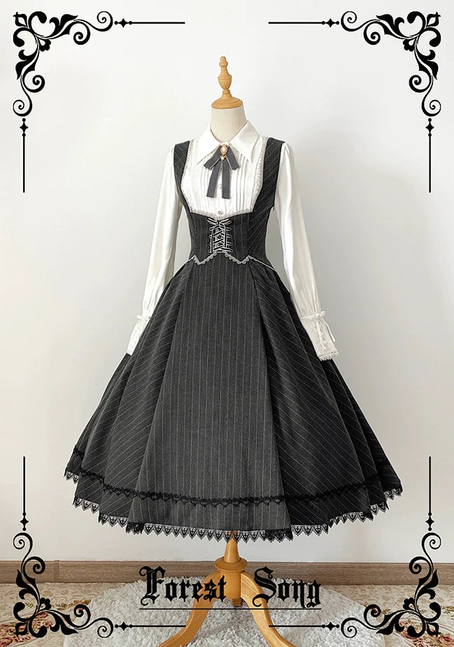 Forest Song - Kleta Manor - Bust-Supporting Classic Lolita JSK Dress