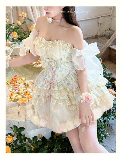 Diamond Honey - Sweet Lolita JSK Dress Sleeveless Dress for Spring Summer