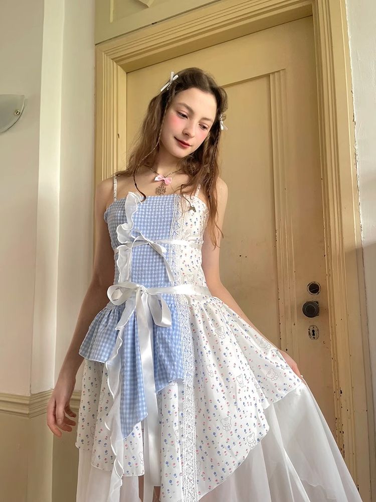 Angel suspender dress【s0000008727】