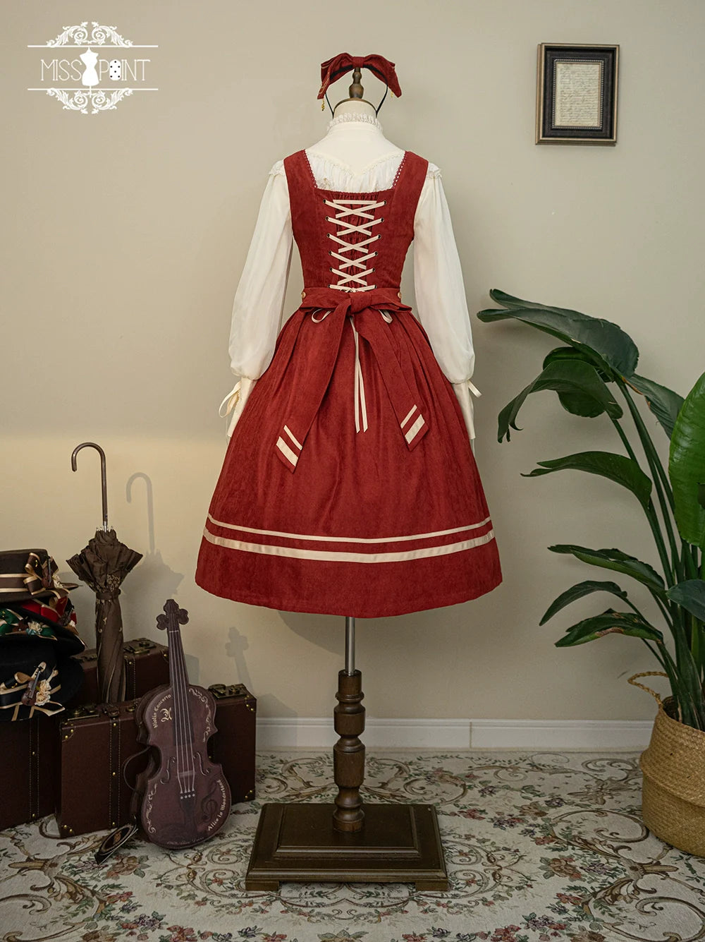 Miss Point - Customized Lolita Jumper Dress - Elegant College Lolita JSK