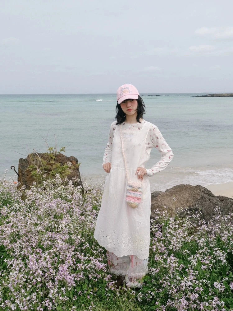 Floral long sleeve T-shirt【s0000008348】