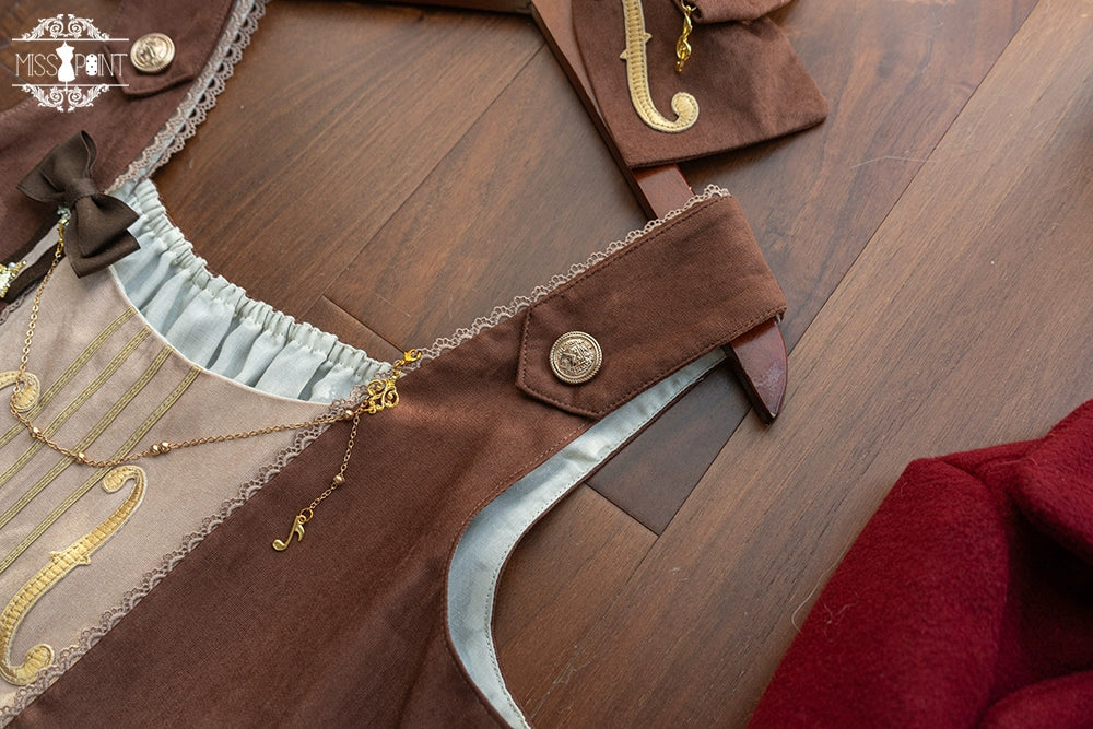 Miss Point - Customized Lolita Jumper Dress - Elegant College Lolita JSK