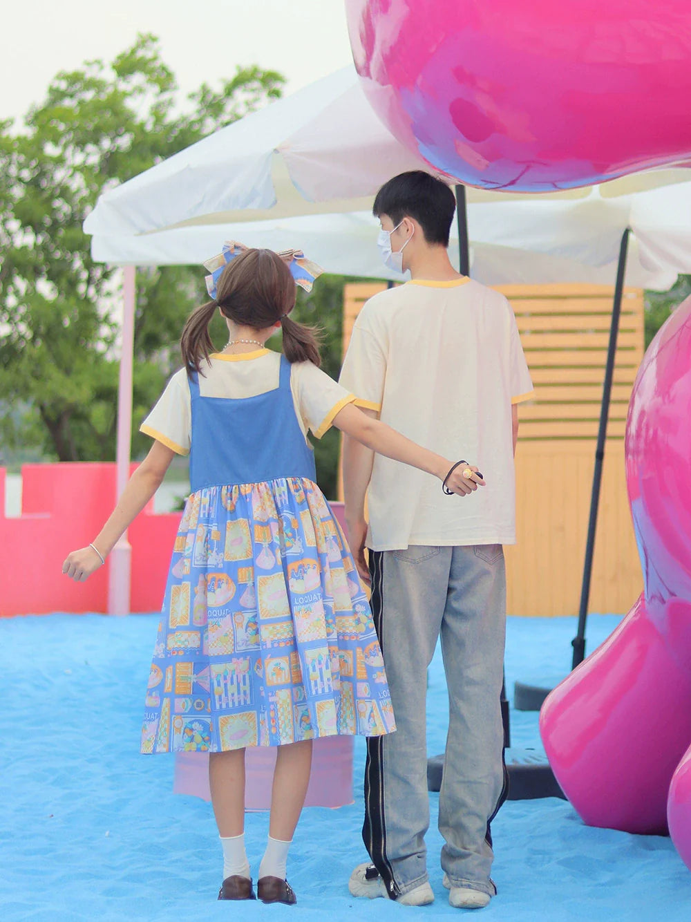 Miss Point - Daisy Lemon - Kawaii Lolita Lemon Print JSK Customized