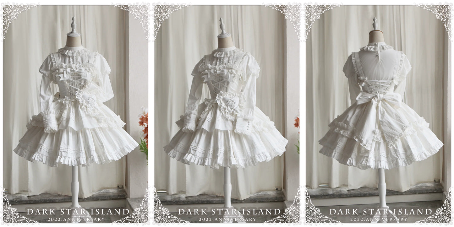 Dark Star Island - Halloween Gothic Lolita JSK Short Lolita Jumper Dress