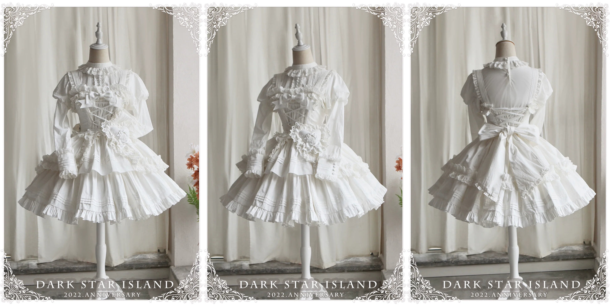 Dark Star Island - Halloween Gothic Lolita JSK Short Lolita Jumper Dress