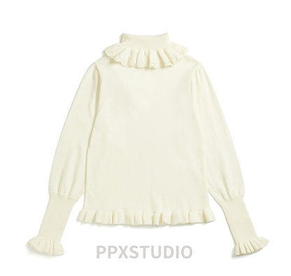PPX STUDIO - Sweet Lolita Woolen Sweater Multicolors