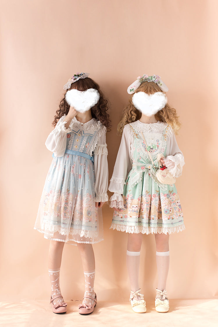 Chemical Romance - Lamb Postman - Sweet Lolita Printed JSK Dress