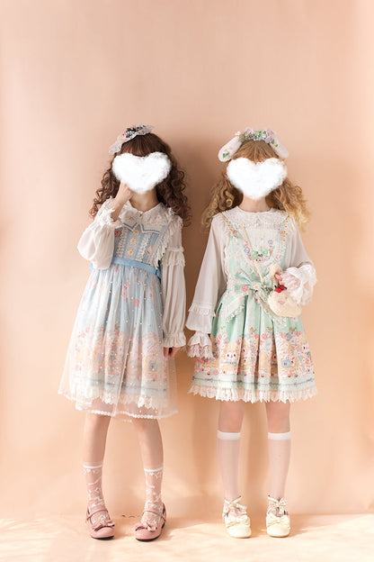 Chemical Romance - Lamb Postman - Sweet Lolita Printed JSK Dress