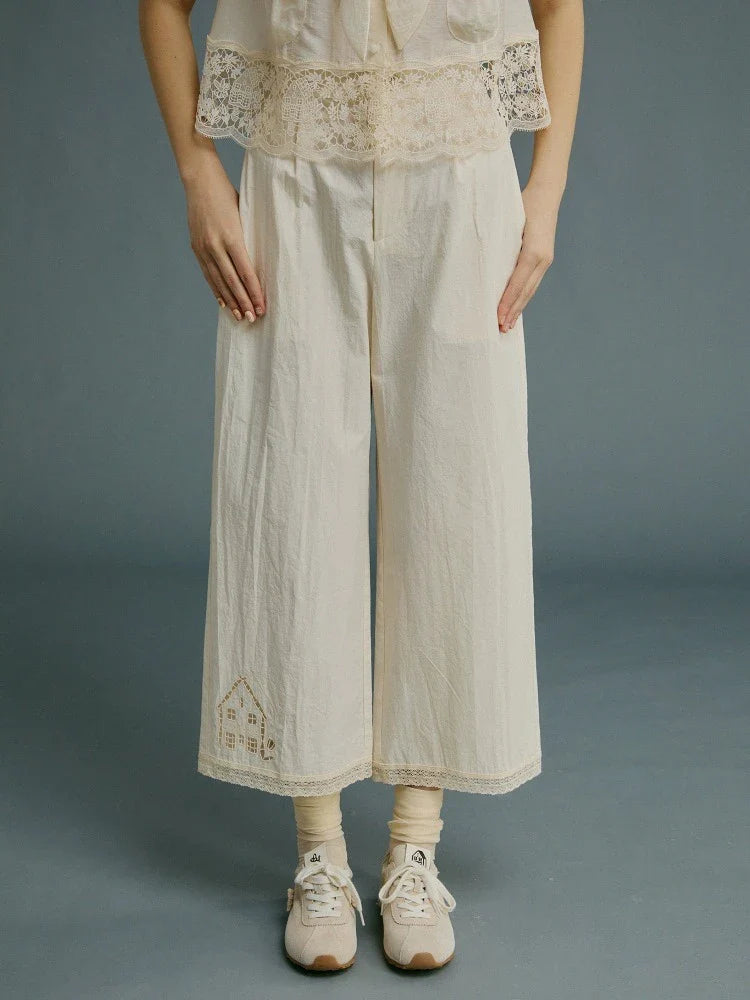 Original embroidery pants【s0000008750】