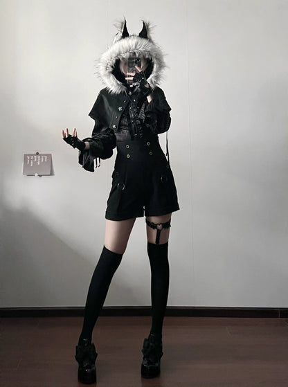 Gazing Galactic - Ouji Lolita Hight Waist Shorts