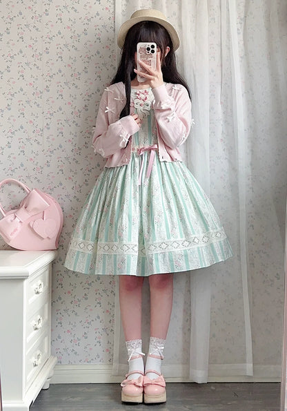 Miss Point - Customized Elegant Lolita OP Dress Cute Daily Girl Short Lolita Dress
