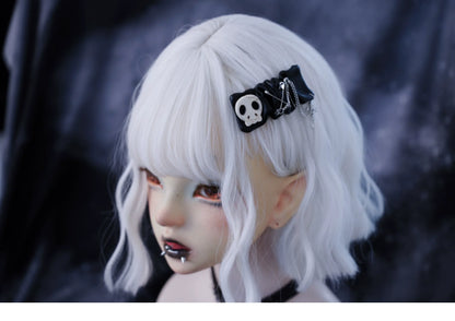 Strange Sugar - Gothic Hair Accessories Set Skulls Sharks Lolita Clips Headbands