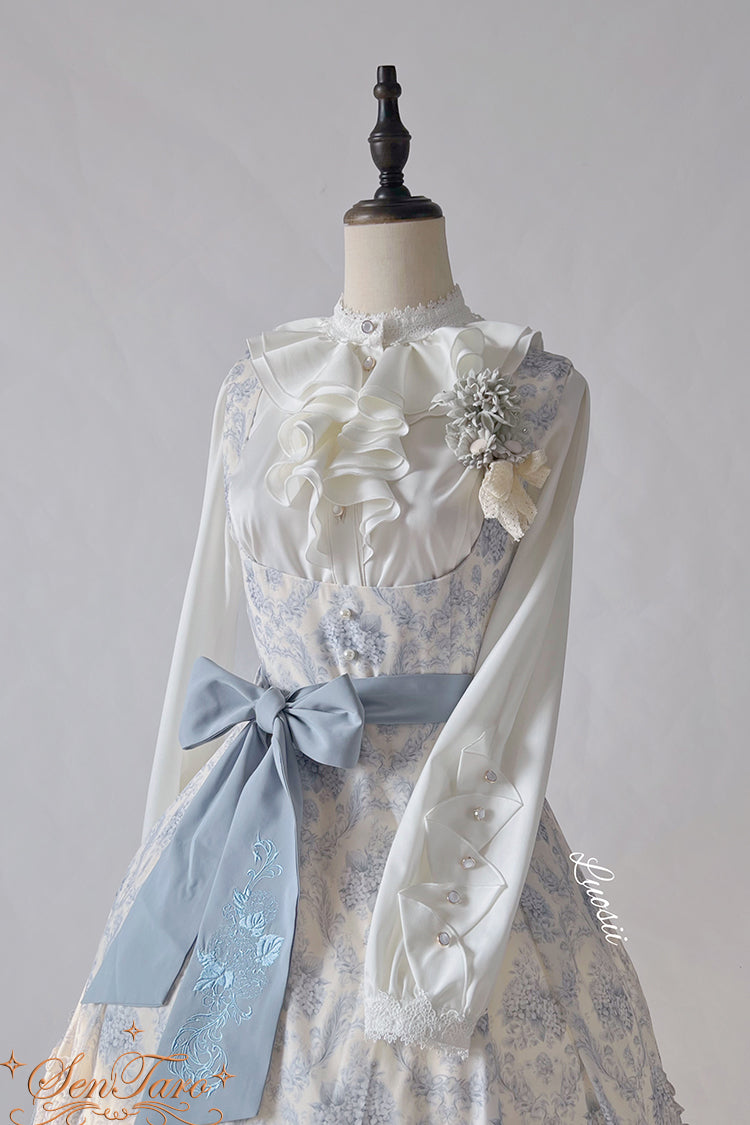 Sentaro - Dark Forest - Elegant Baroque Lolita Blouse