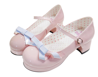 Dolly Doll - Lovers' Gift - Round Toe Middle Heel Mary Jane Lolita Shoes