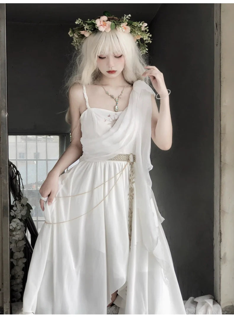 Eternal Island of Girls - Lolita Tethys Tears Greek JSK Dress