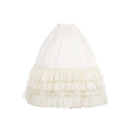 With PUJI - Nanke - Edwardian Collar Classic Lolita OP Dress Outfit