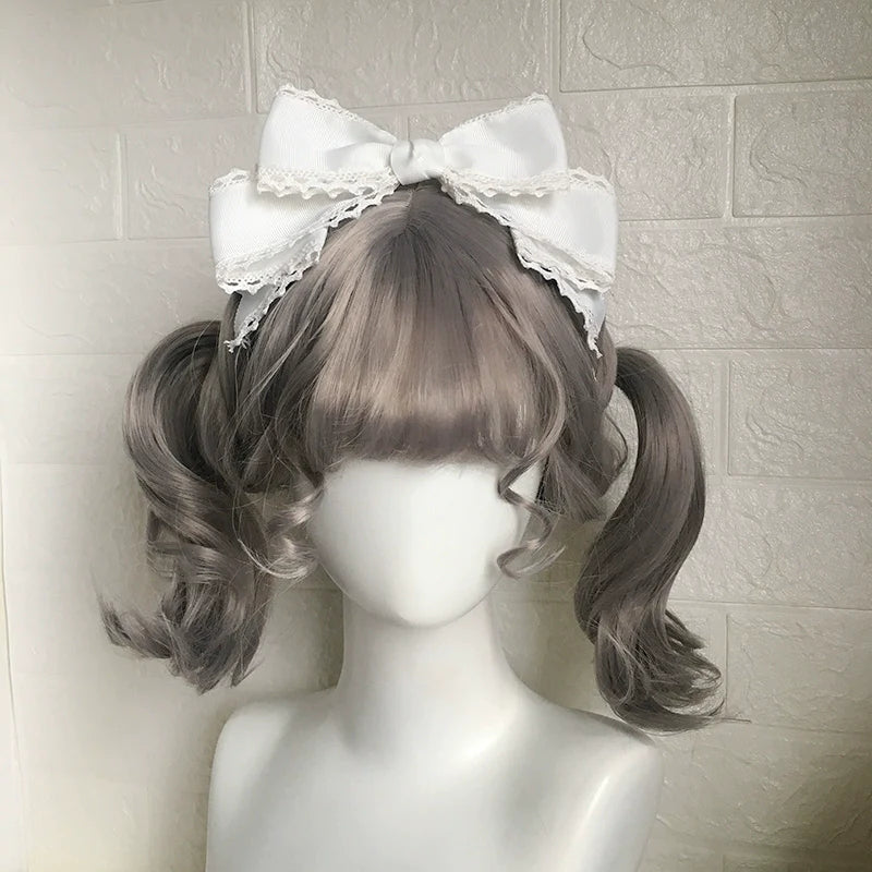 Qingyi Handmade - Sweet Lolita KC Multicolor Bow Lolita Headwear