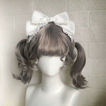 Qingyi Handmade - Sweet Lolita KC Multicolor Bow Lolita Headwear