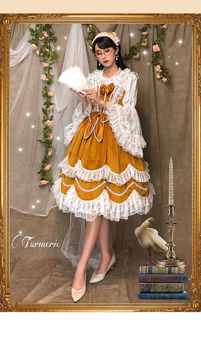 Sakurada Fawn - Plus Size Lolita Princess Sleeve Blouse