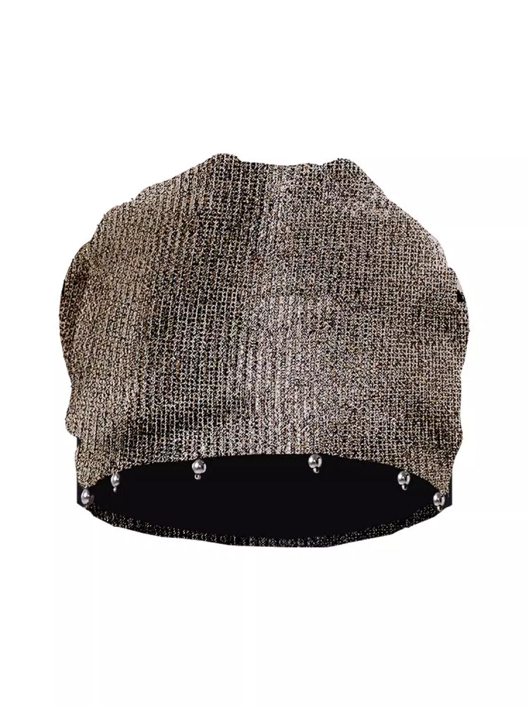 Sequin knit hat【s0000006534】