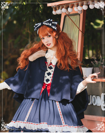 Eieyomi - Miss Betty - Lolita Autumn and Winter Wool Cape