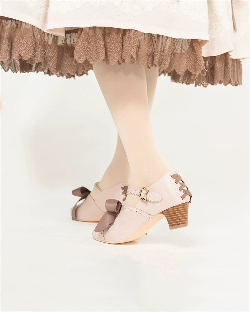 MR.Qiutian - Pictorial Girl - Han Lolita Shoes Retro Lolita Chinese Style Shoes