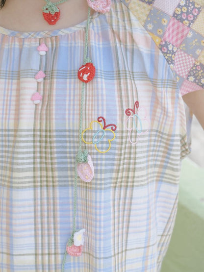 Plaid loose dress【s0000008733】