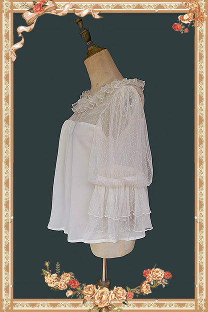 Infanta - Doll Lolita Puff Sleeve Blouse