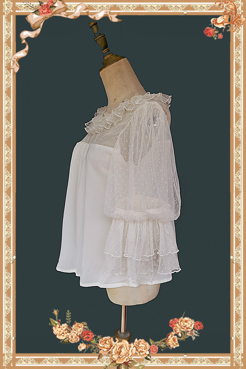 Infanta - Doll Lolita Puff Sleeve Blouse