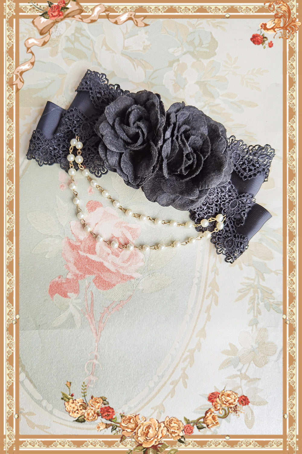 Infanta - Elegant Lolita Headdress Flower Clip