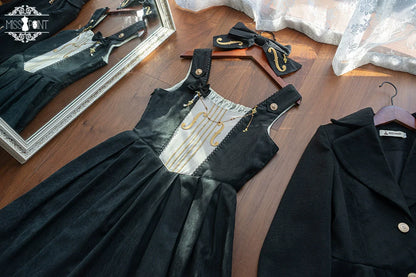 Miss Point - Customized Lolita Jumper Dress - Elegant College Lolita JSK