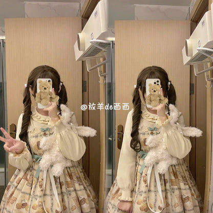 Sissy the shepherd - Sweet Lolita Sweater Autumn and Winter Lolita Innerwear