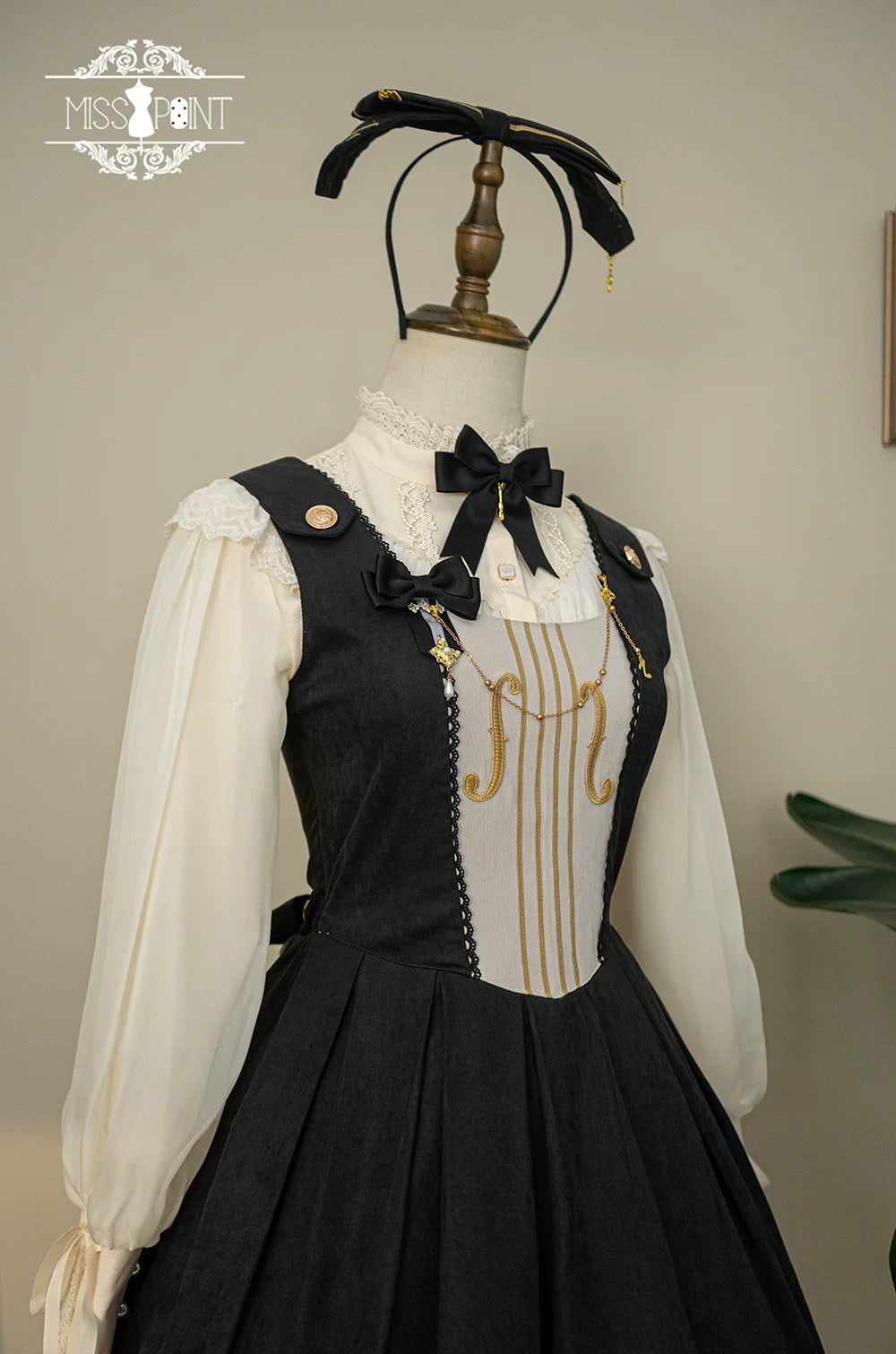 Miss Point - Customized Lolita Jumper Dress - Elegant College Lolita JSK