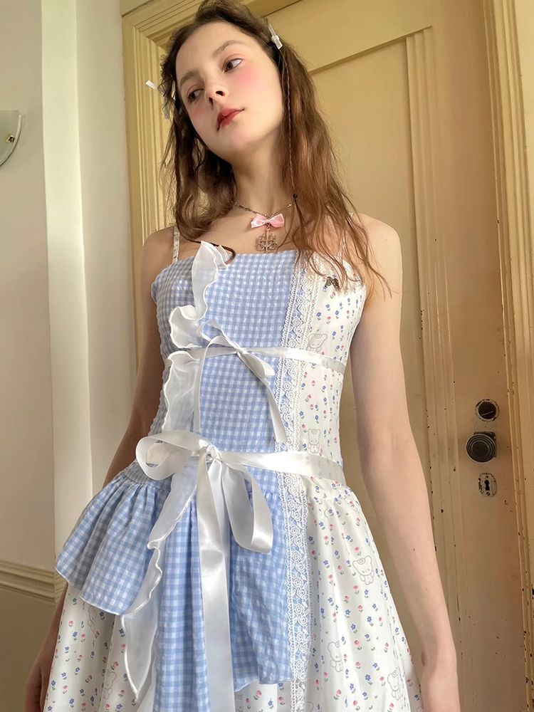 Angel suspender dress【s0000008727】