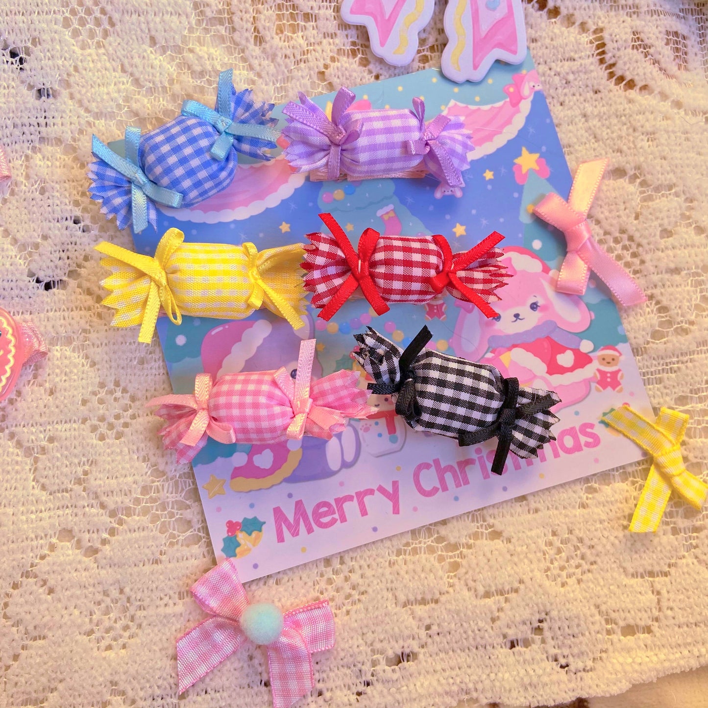 Bear Doll - Candy Color - Lolita Cute Candy-shape Headdress Accesory
