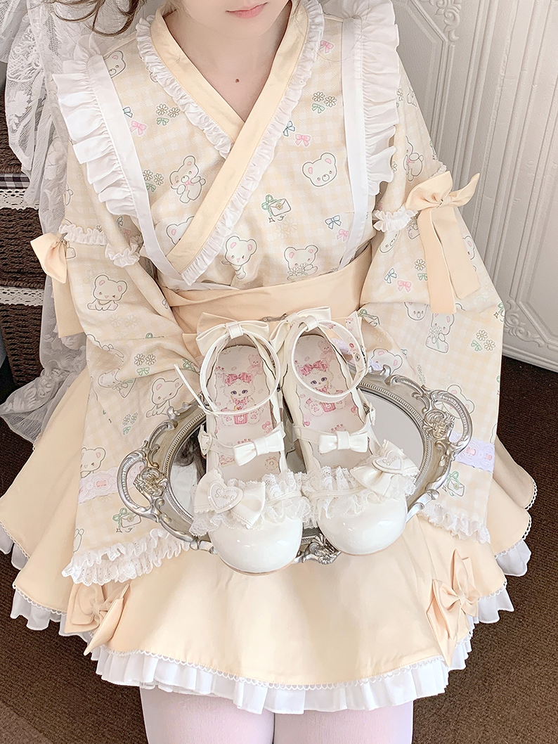 Aimee - Sakura - Sweet Lolita Heels Cute Mid-heel Mary Jane Shoes