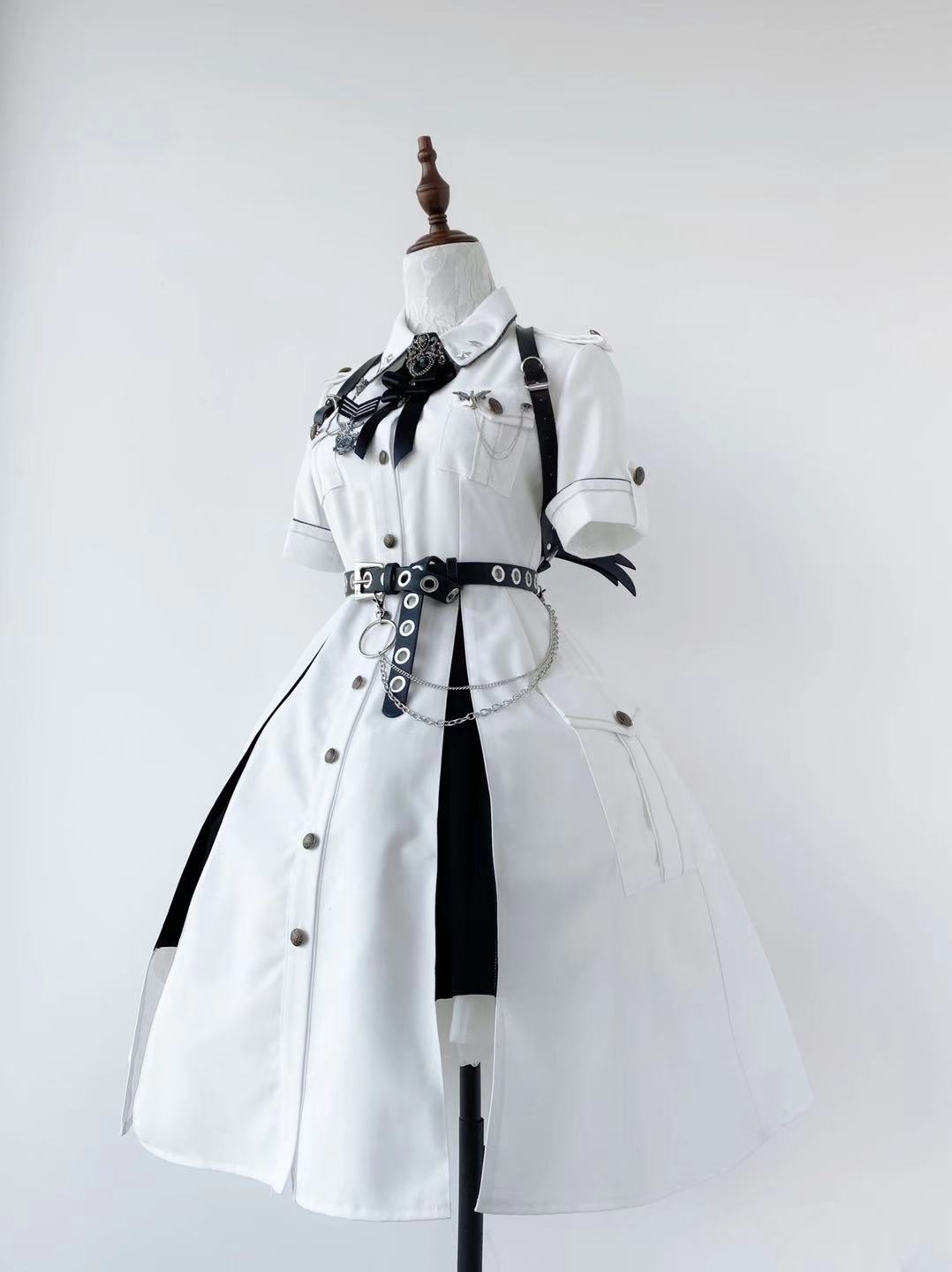 Your Highness - Evil Python 2.0 - Military Lolita Gothic OP Dress