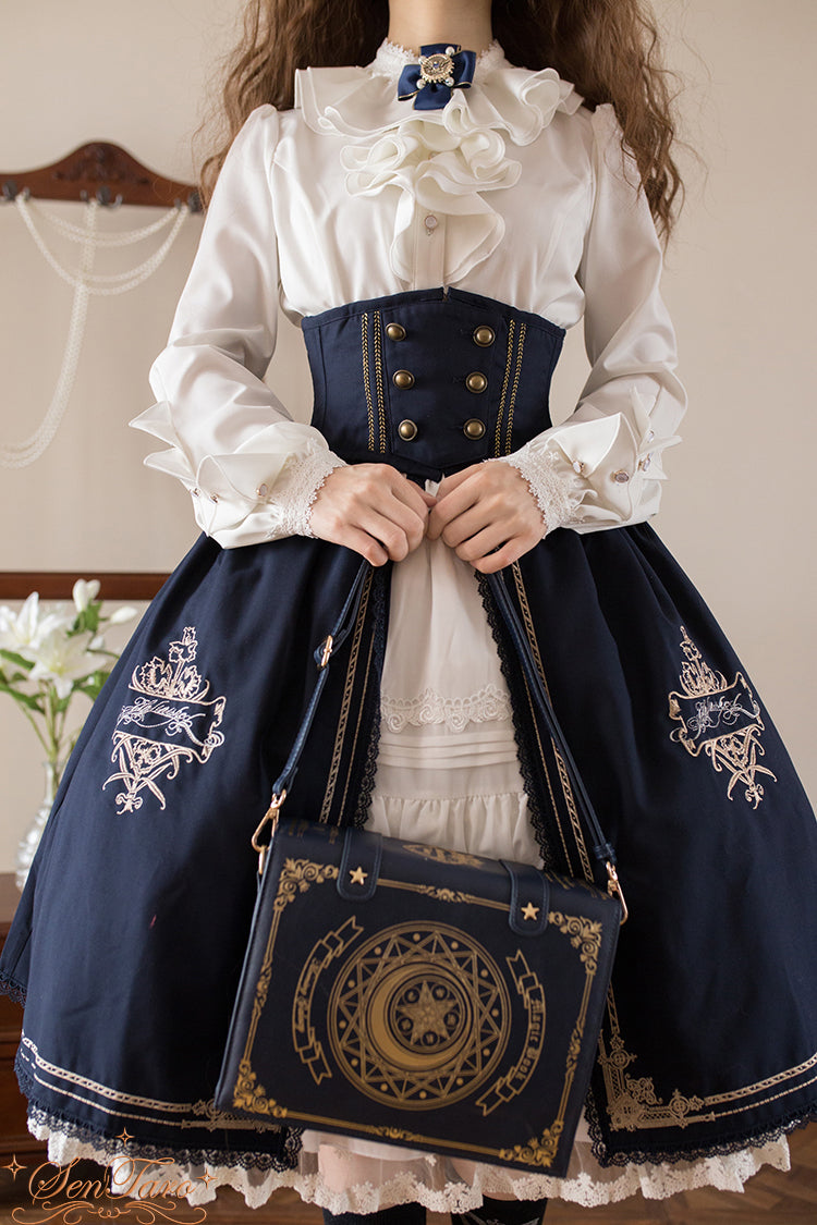 Sentaro - Dark Forest - Elegant Baroque Lolita Blouse