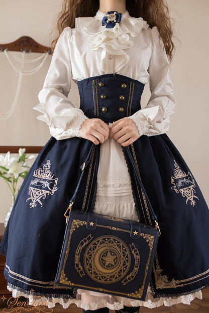 Sentaro - Dark Forest - Elegant Baroque Lolita Blouse