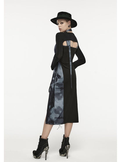 Chinese style punk summer dress 【s0000002248】