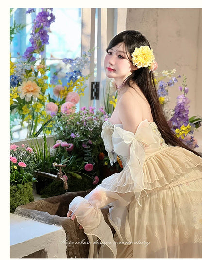 Diamond Honey - Sweet Lolita JSK Dress Sleeveless Dress for Spring Summer