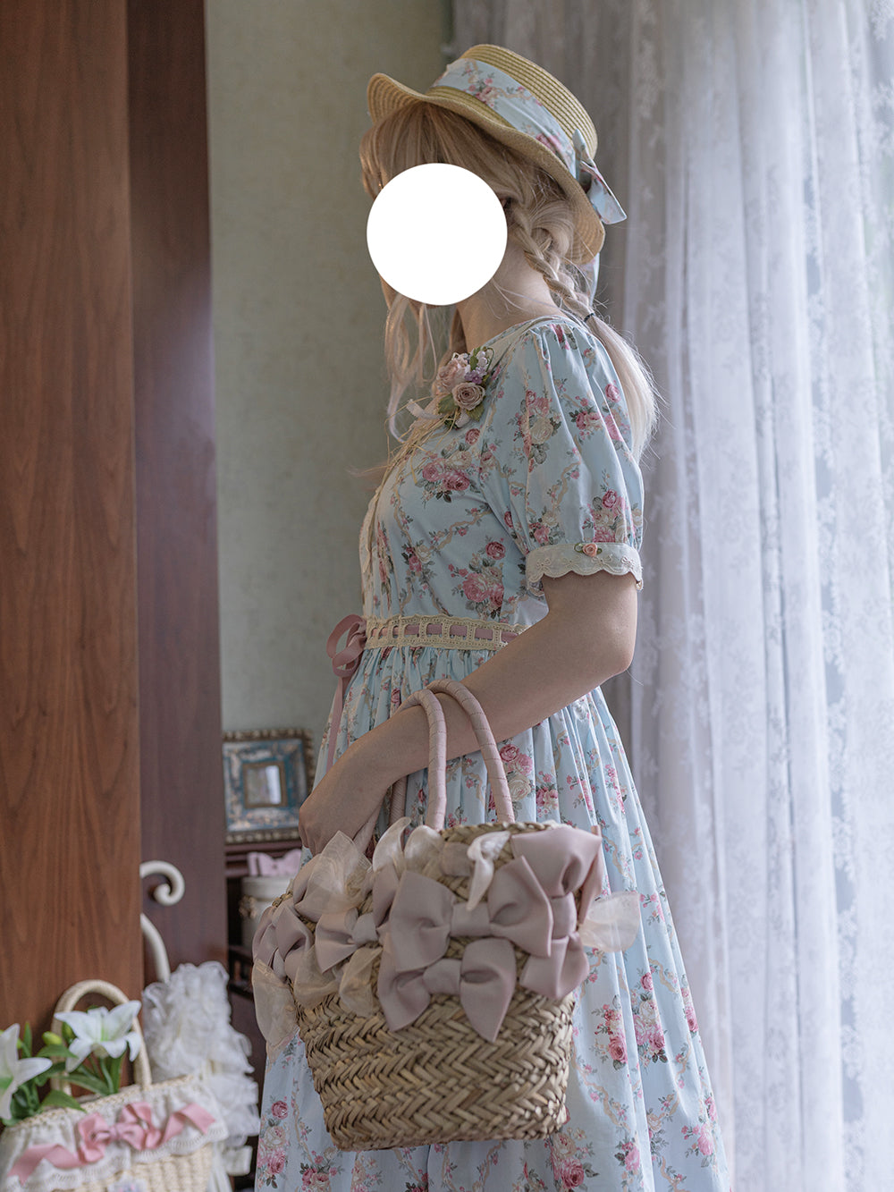 Miss Point - Happy Summer Elegant Lolita Floral OP Dress