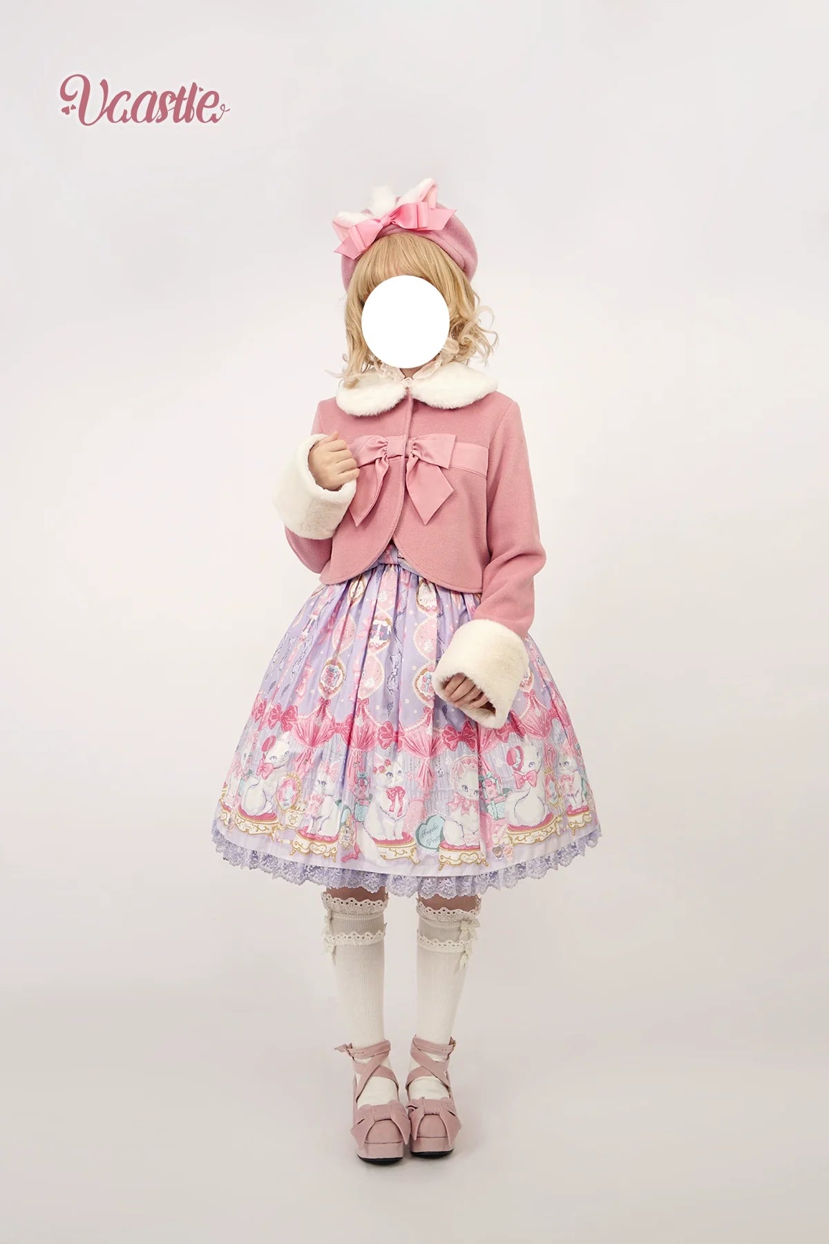 Vcastle - Winter Lolita Coat Short Wool Coat