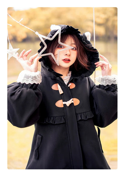Fairy Cat - Sweet Lolita Coat Autumn and Winter Lolita Outwear
